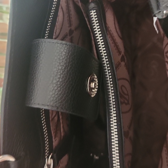 Brighton Uptown Spots - Harper Medium - Floral Embroidered Leopard Print Bag - Picture 5 of 6